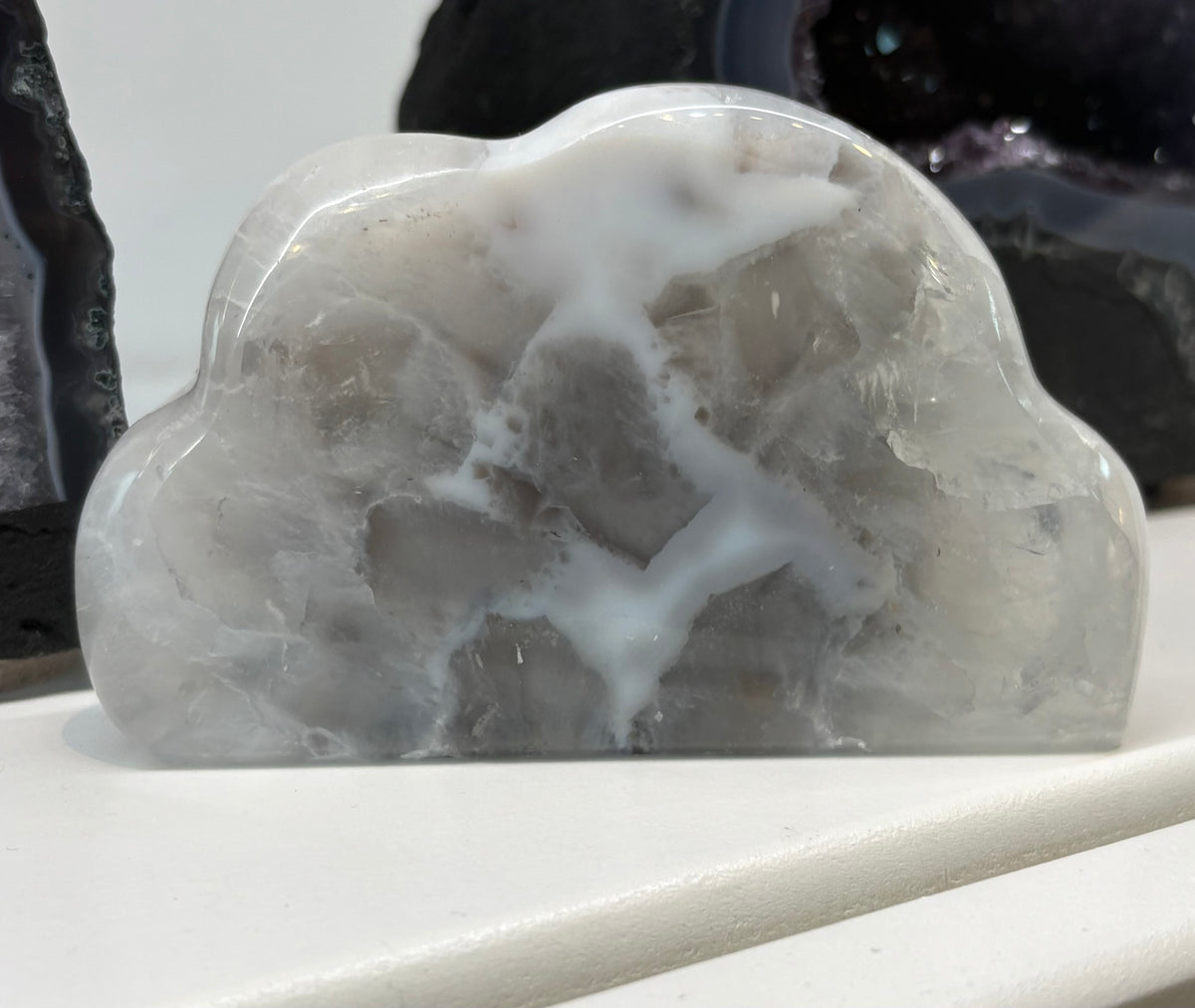 Agate Druzy Cloud