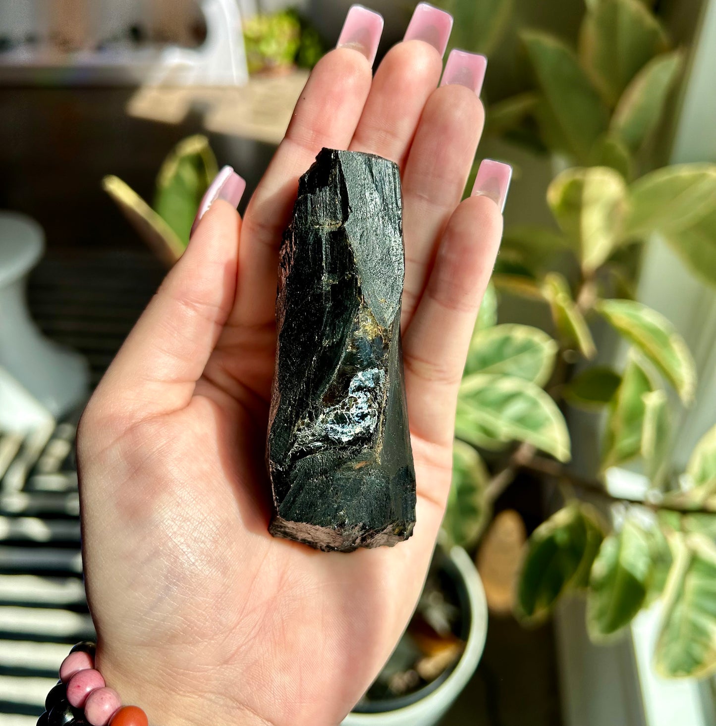 AAA+ Unpolished Black Tourmaline