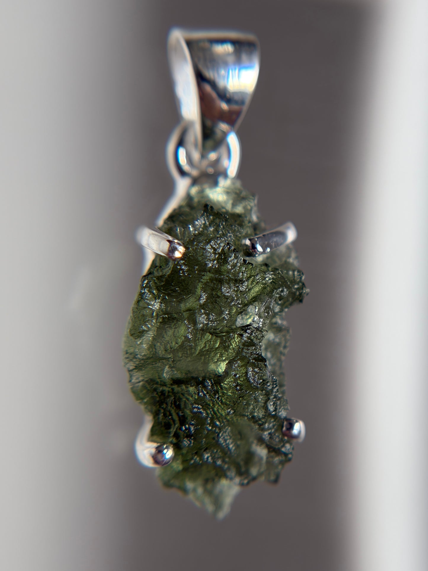 Moldavite Pendant