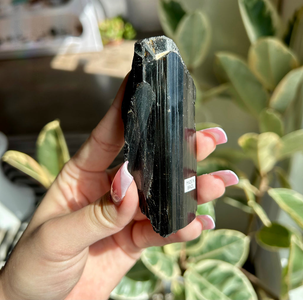 AAA+ Unpolished Black Tourmaline