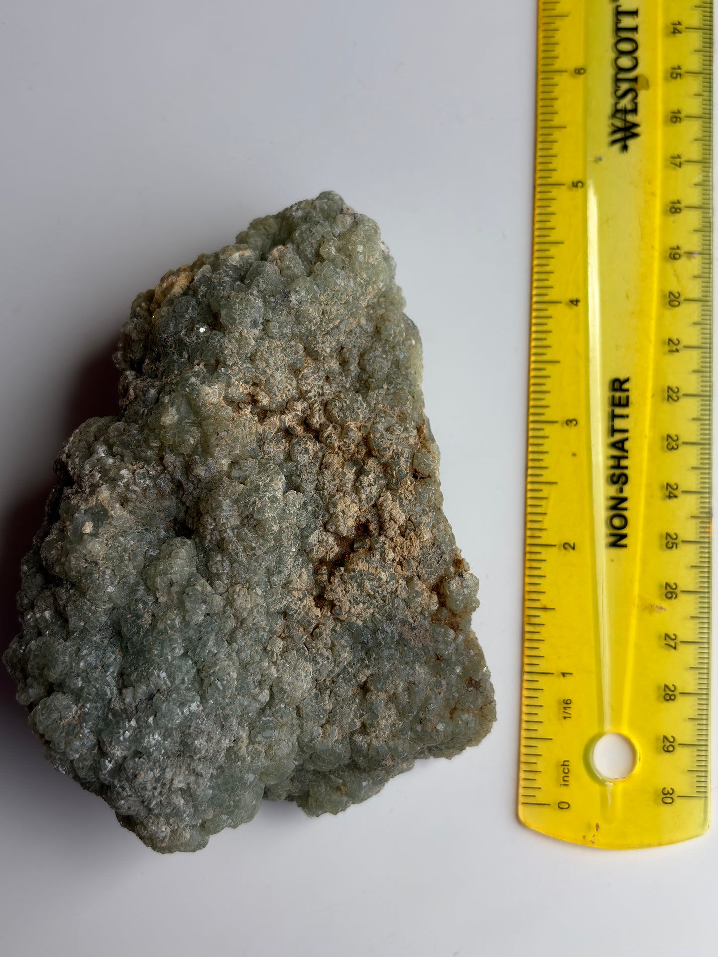 Prehnite with Epidote Cluster