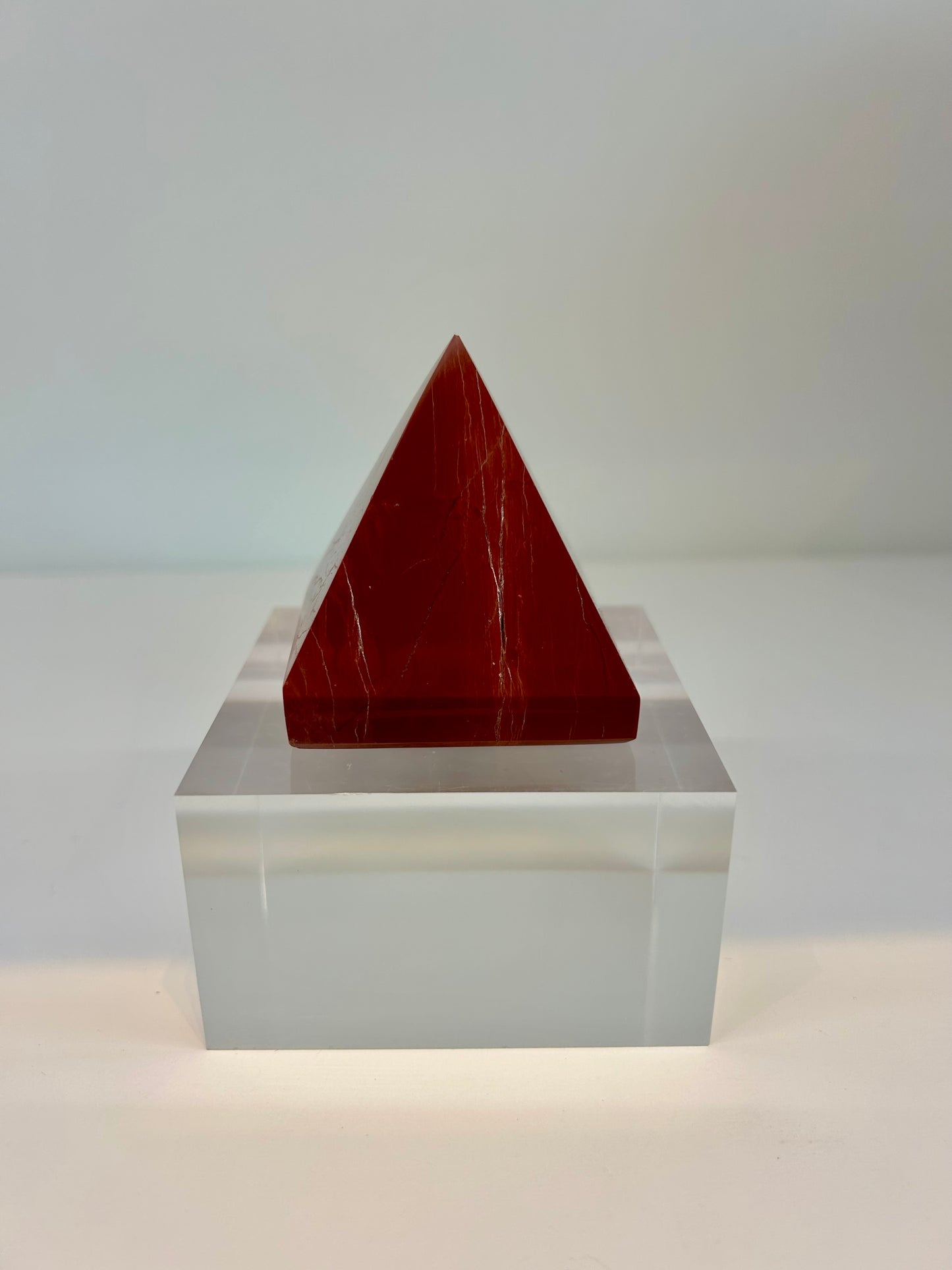 Brazilian Red Jasper Pyramid- RJP 4