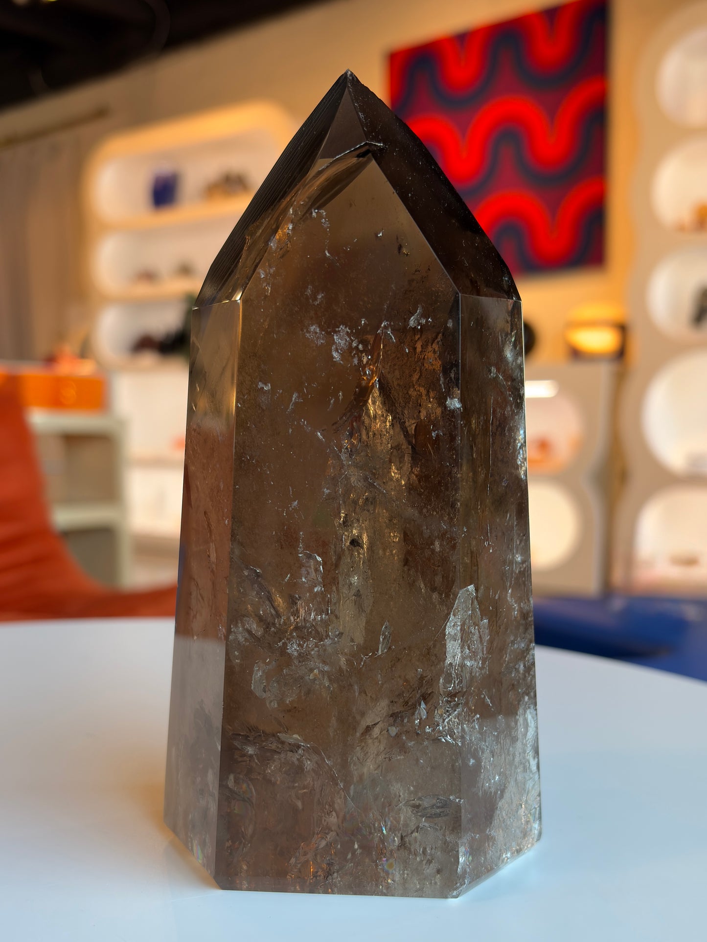 Smoky Quartz Tower