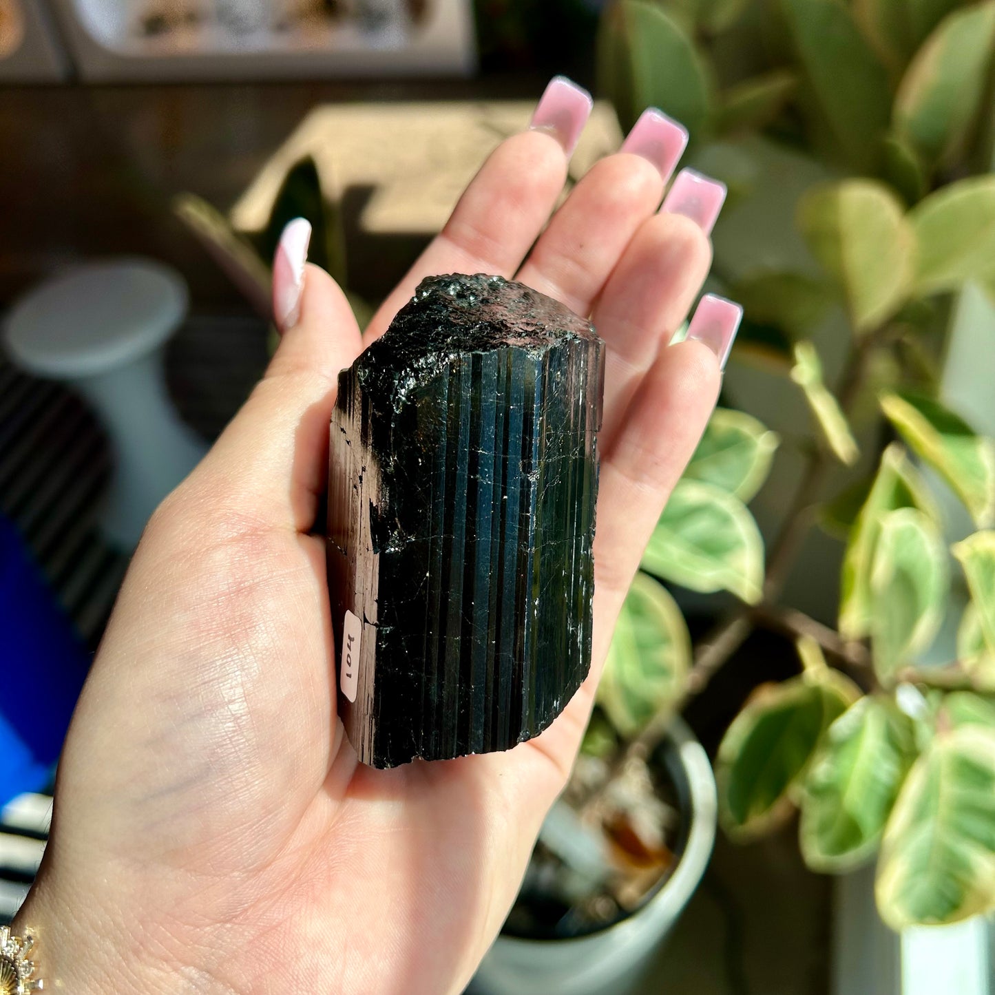 AAA+ Unpolished Black Tourmaline