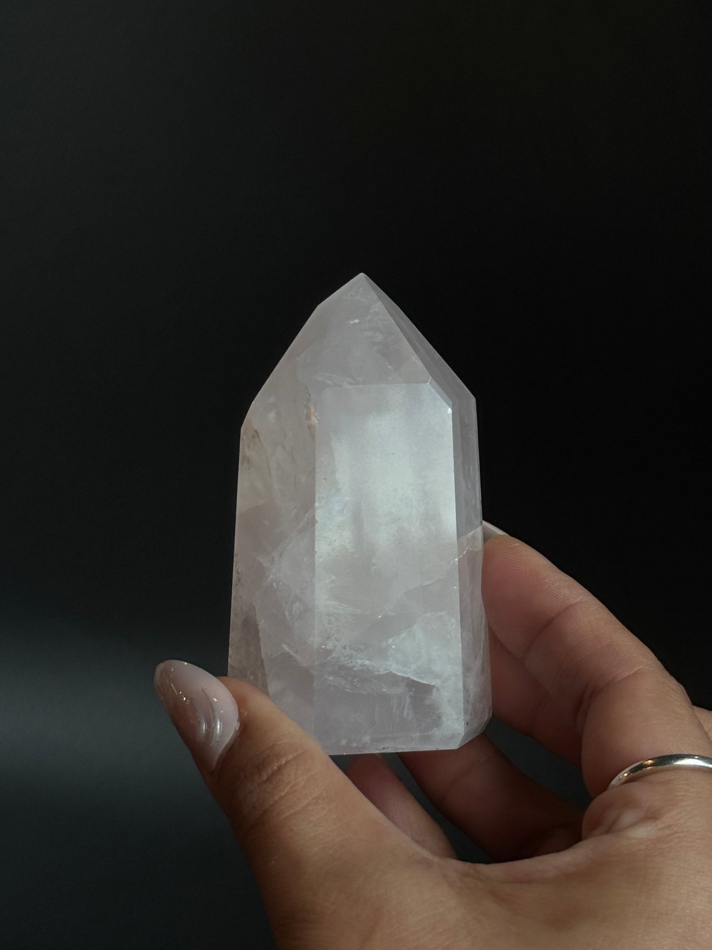 Rose Quartz Mini Tower