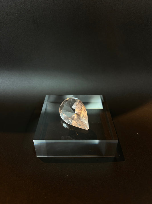 Diamond Cut Clear Quartz :DQ5