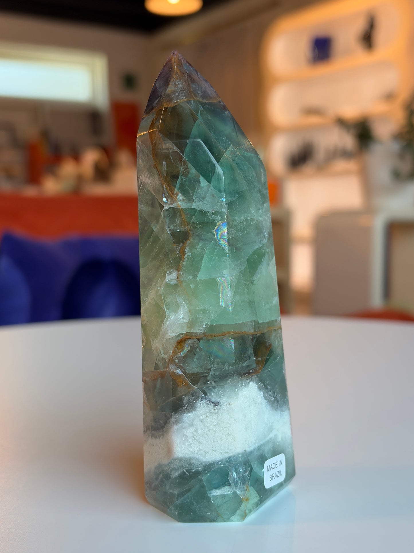 Rainbow Fluorite Tower RF-4