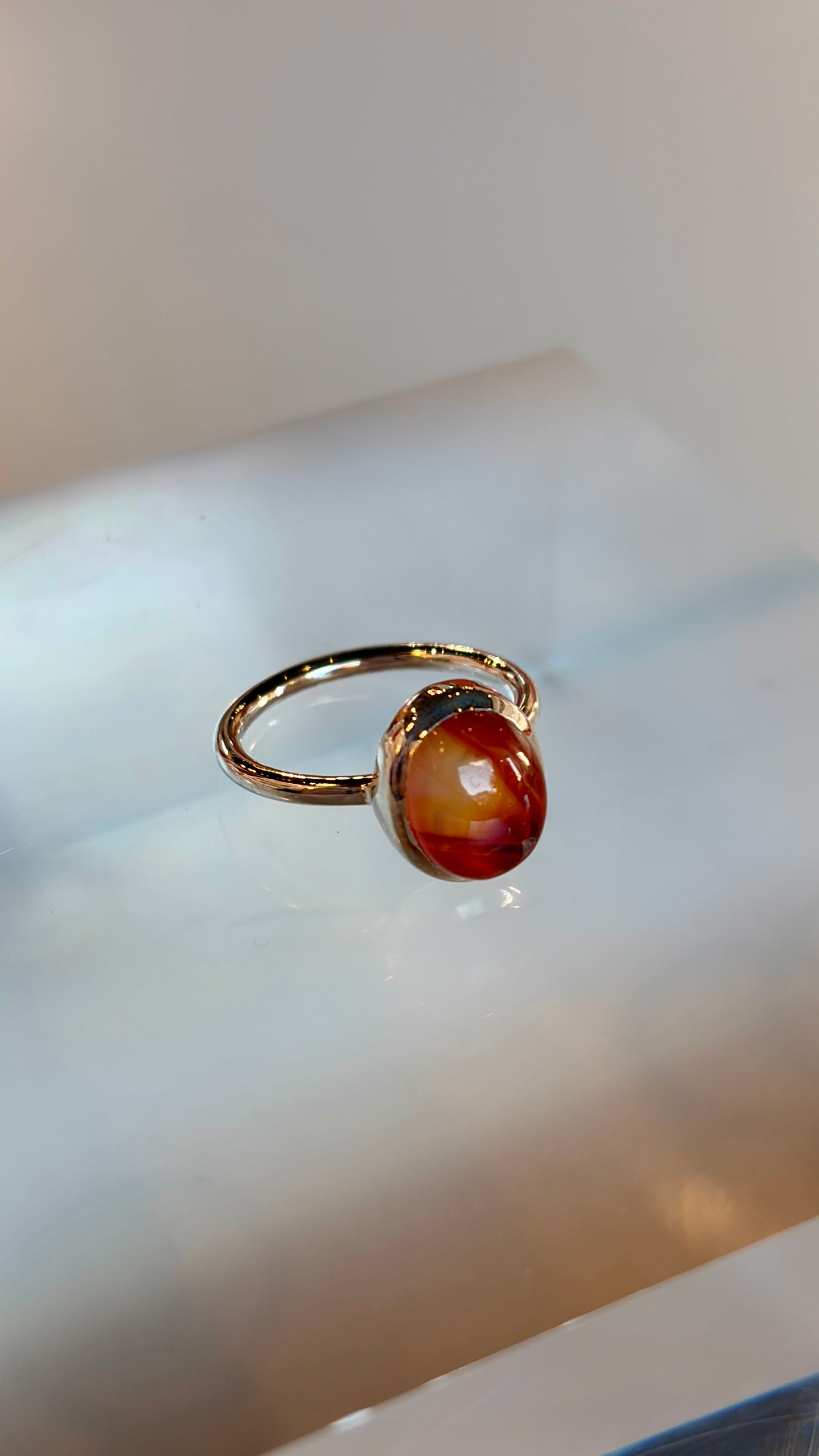 Carnelian Ring Size 5