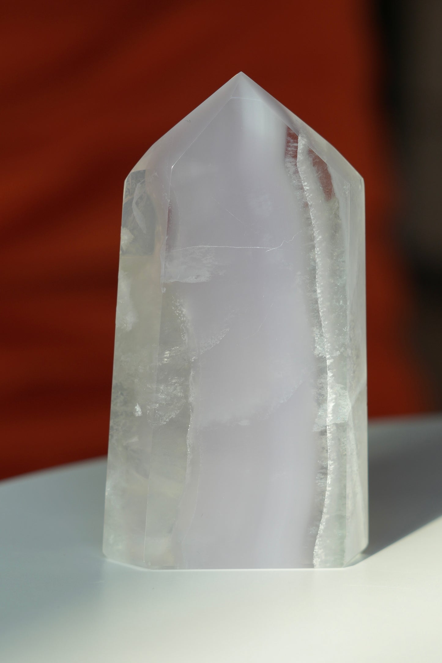 Lavender Rainbow Fluorite Tower