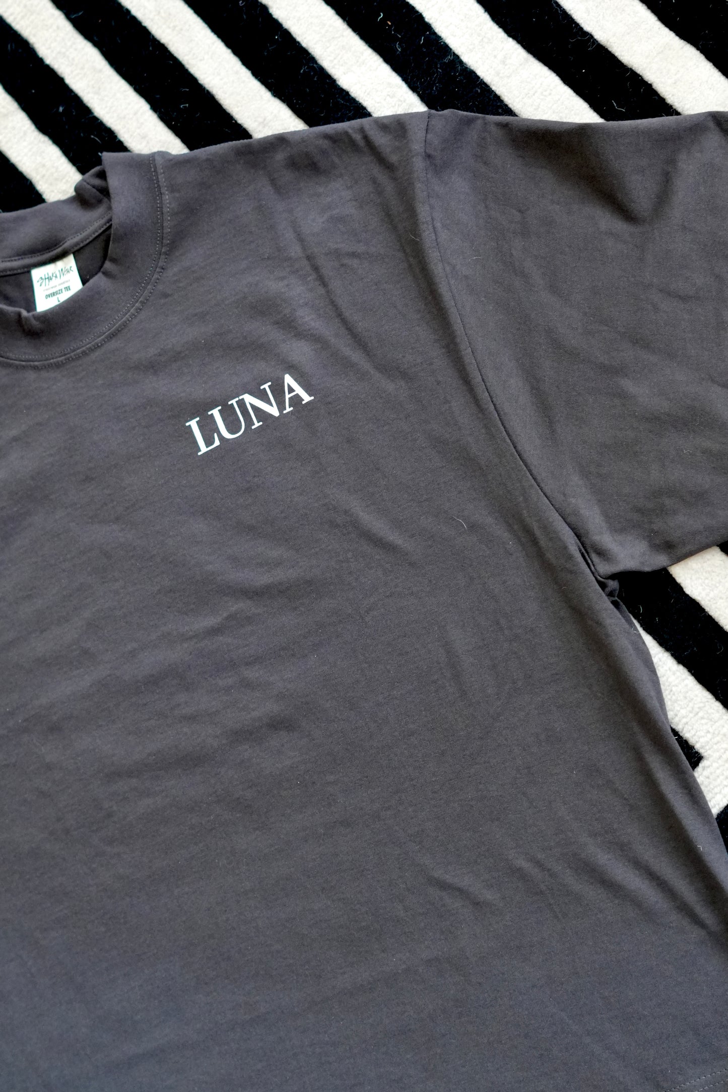 Grey Luna Logo T Shirt