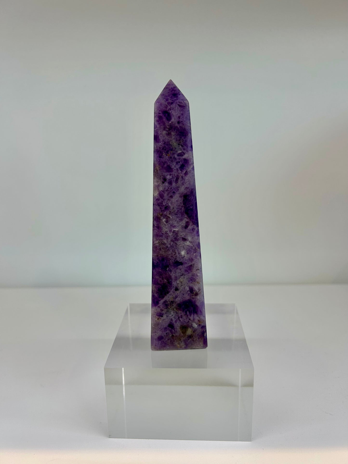 Brazilian Chevron Amethyst Tower -CAT 8