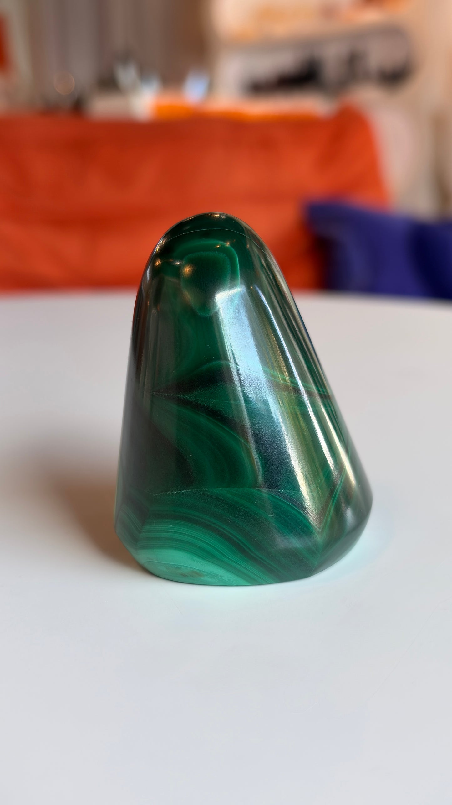 High Grade Polished Malachite Freeform