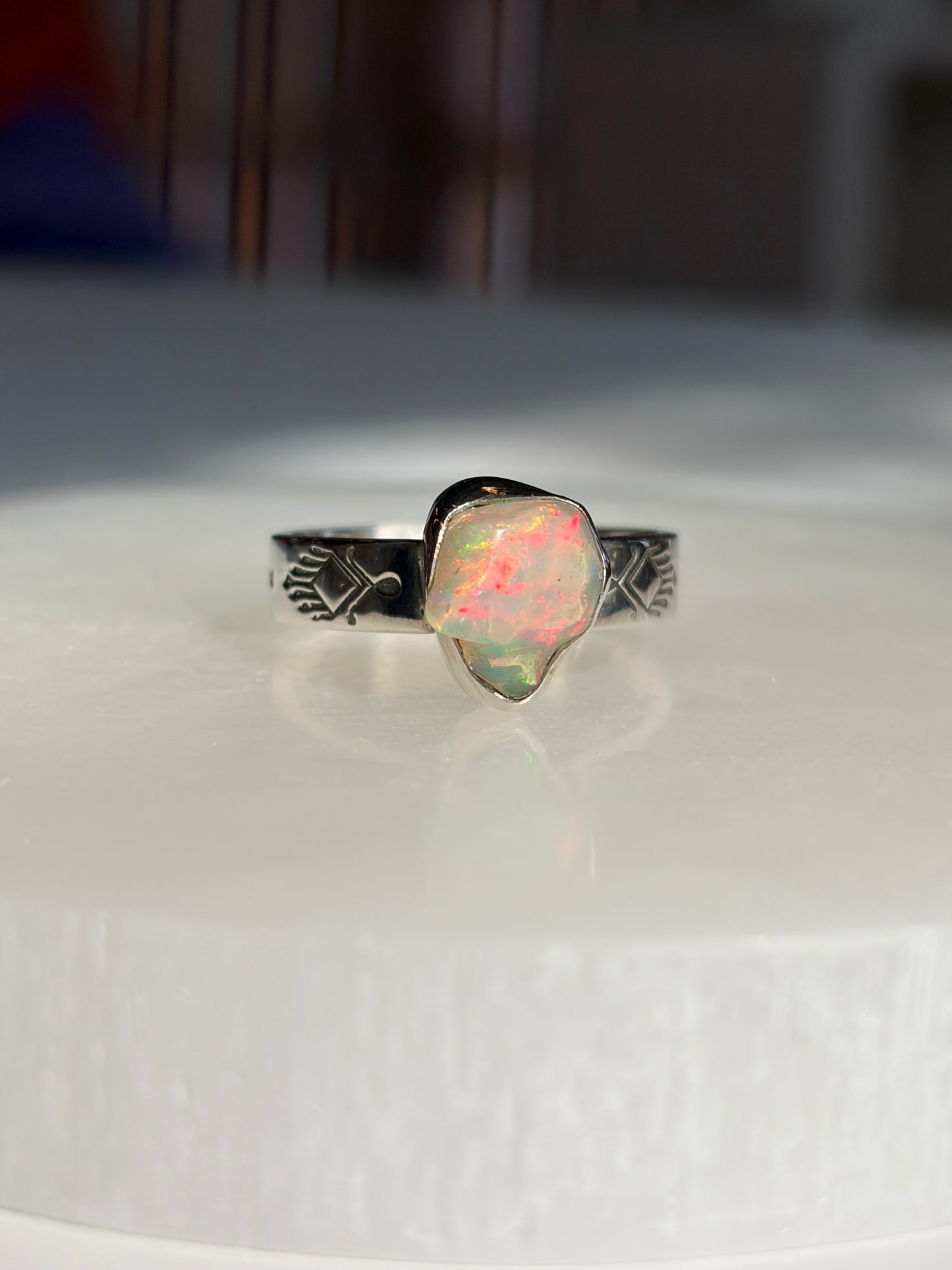 Opal Ring Size 11 - Sterling Silver .925