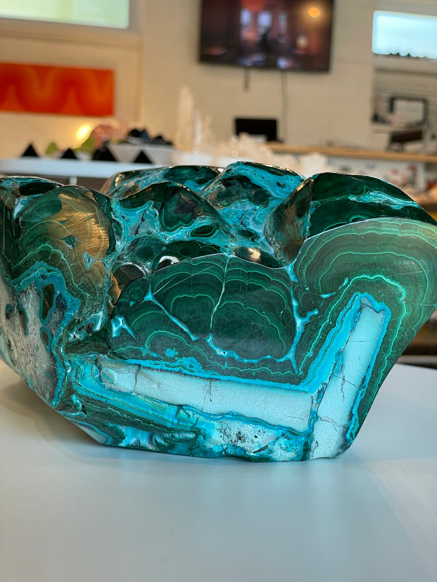 XL Malachite and Chrysocolla