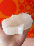 Selenite Hamsa Hand Bowl