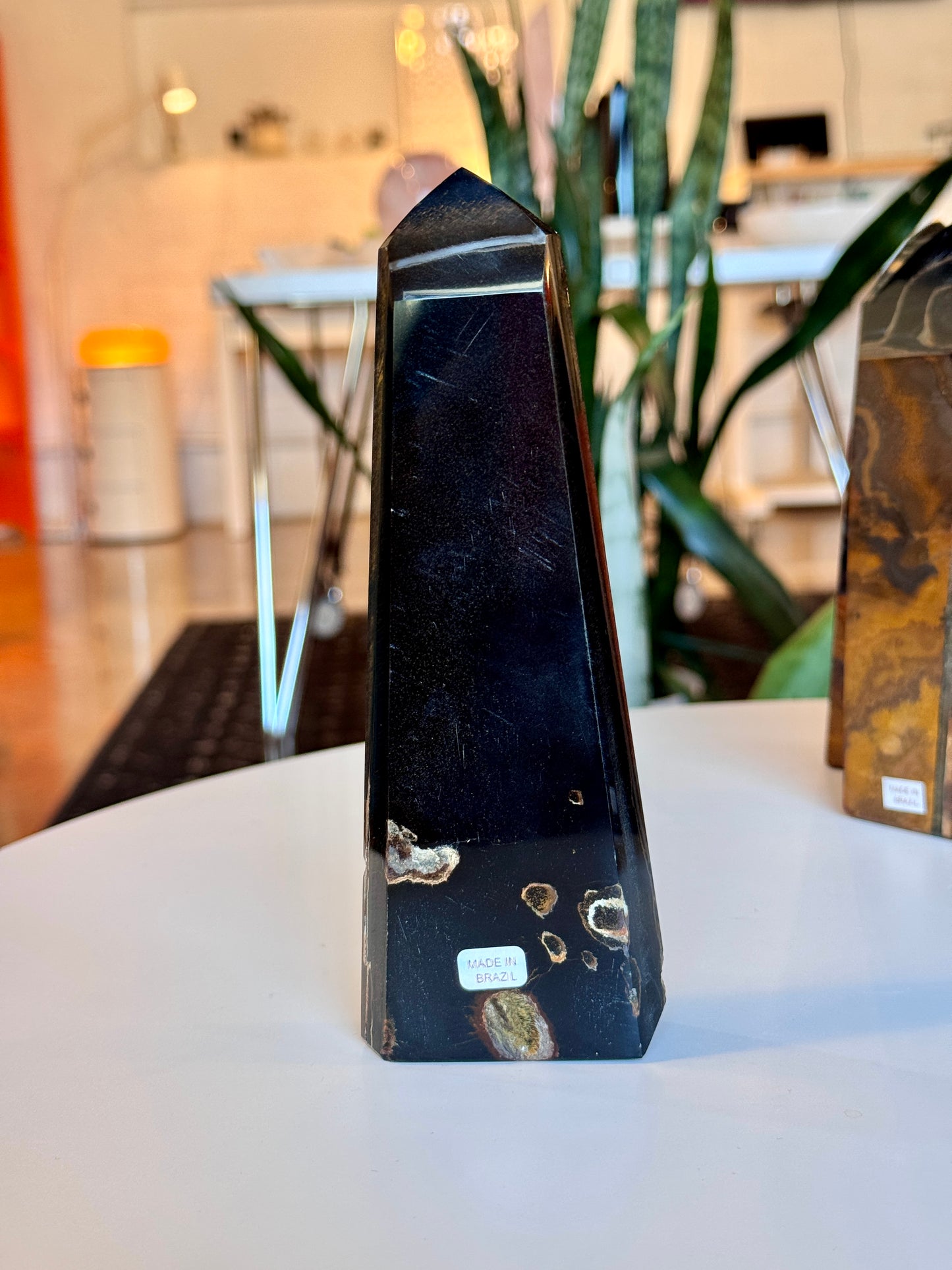 Blue Tigers Eye Tower
