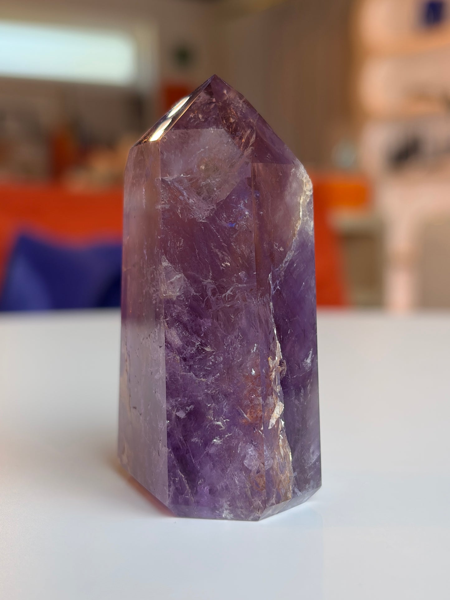 High Grade Brazilian Ametrine Tower AT06