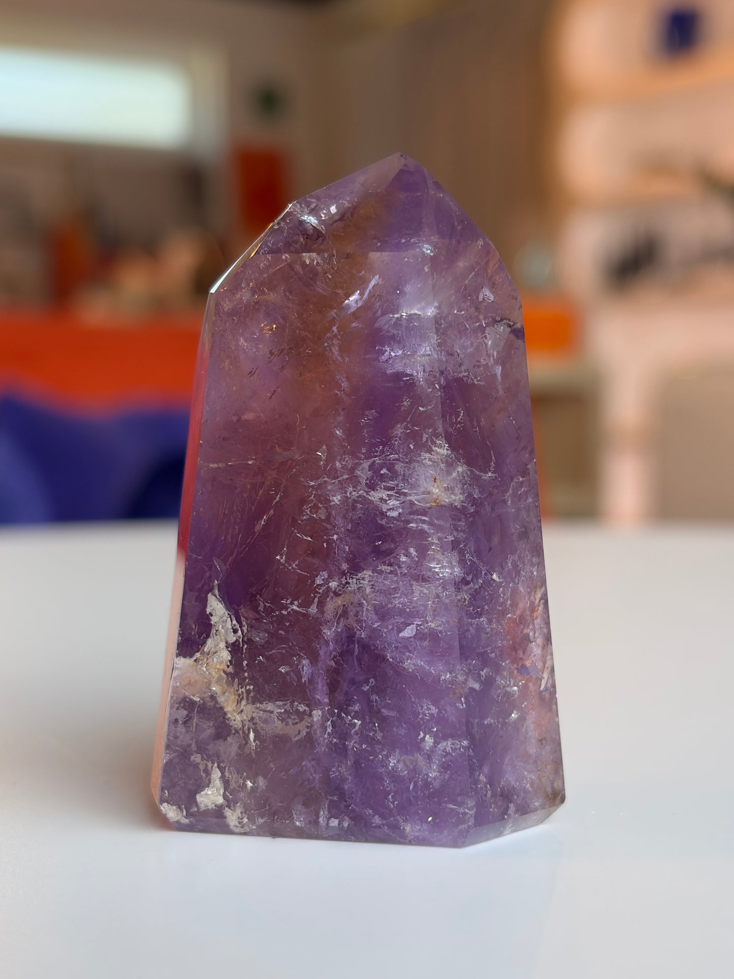 High Grade Brazilian Ametrine Tower AT06