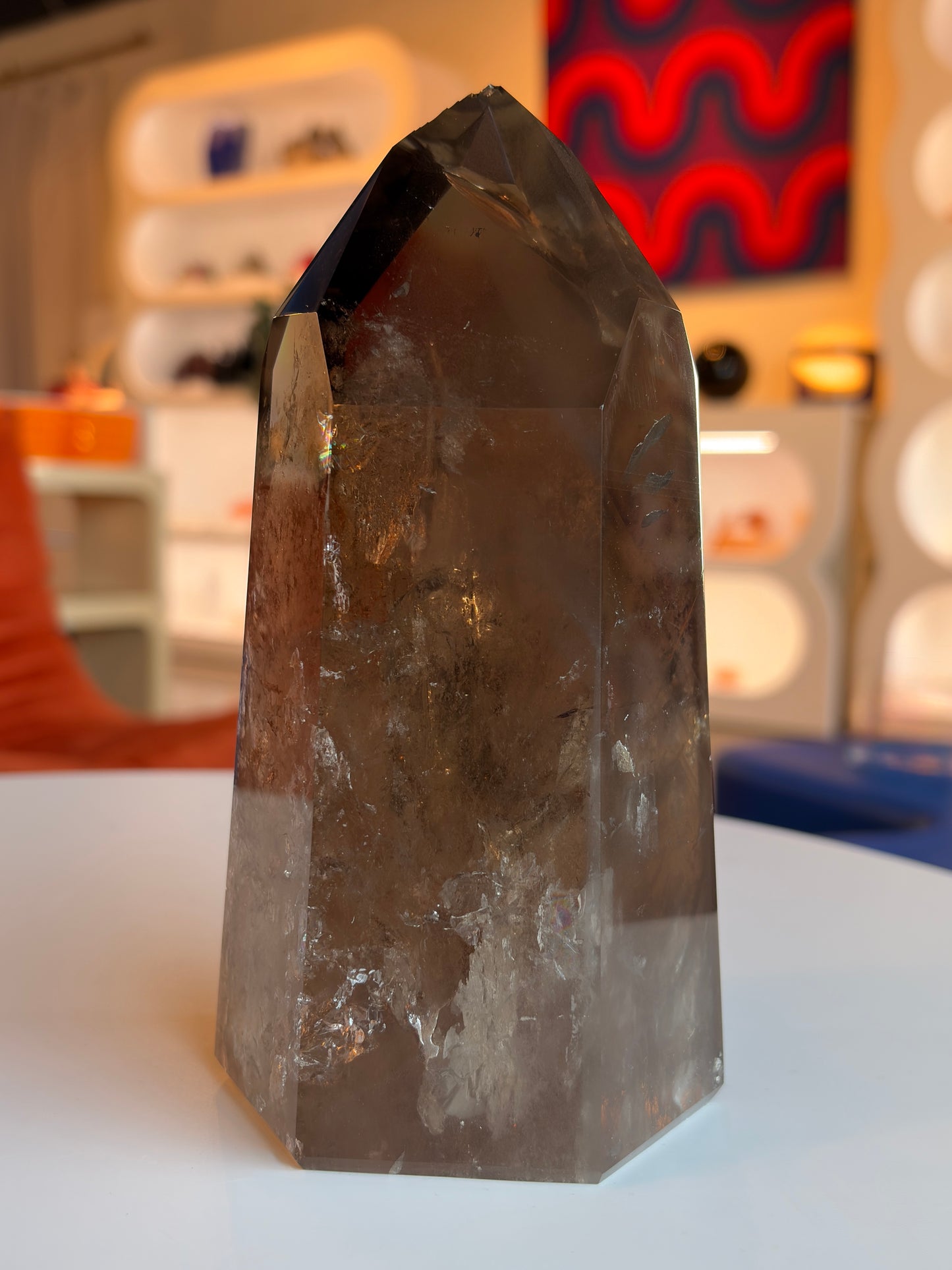 Smoky Quartz Tower