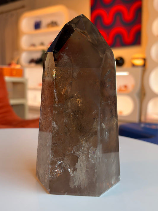 Smoky Quartz Tower