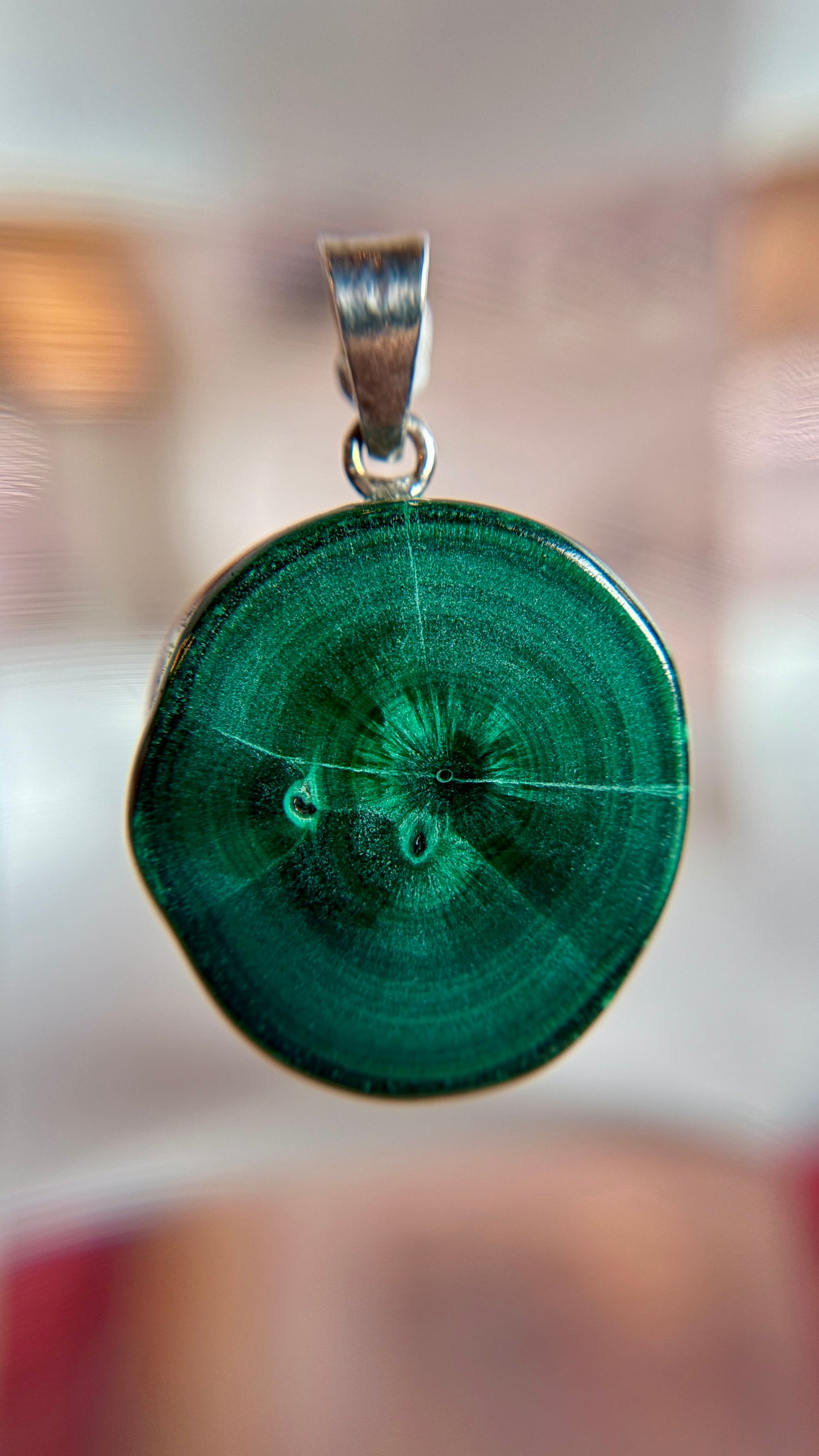 Malachite Necklace Pendant