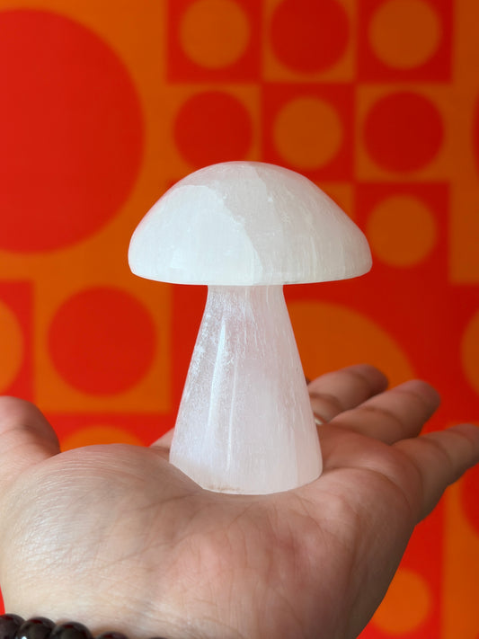 Large Selenite Mushroom