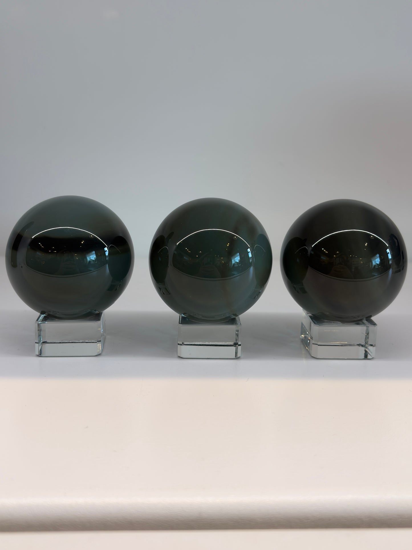 Platinum Obsidian Spheres
