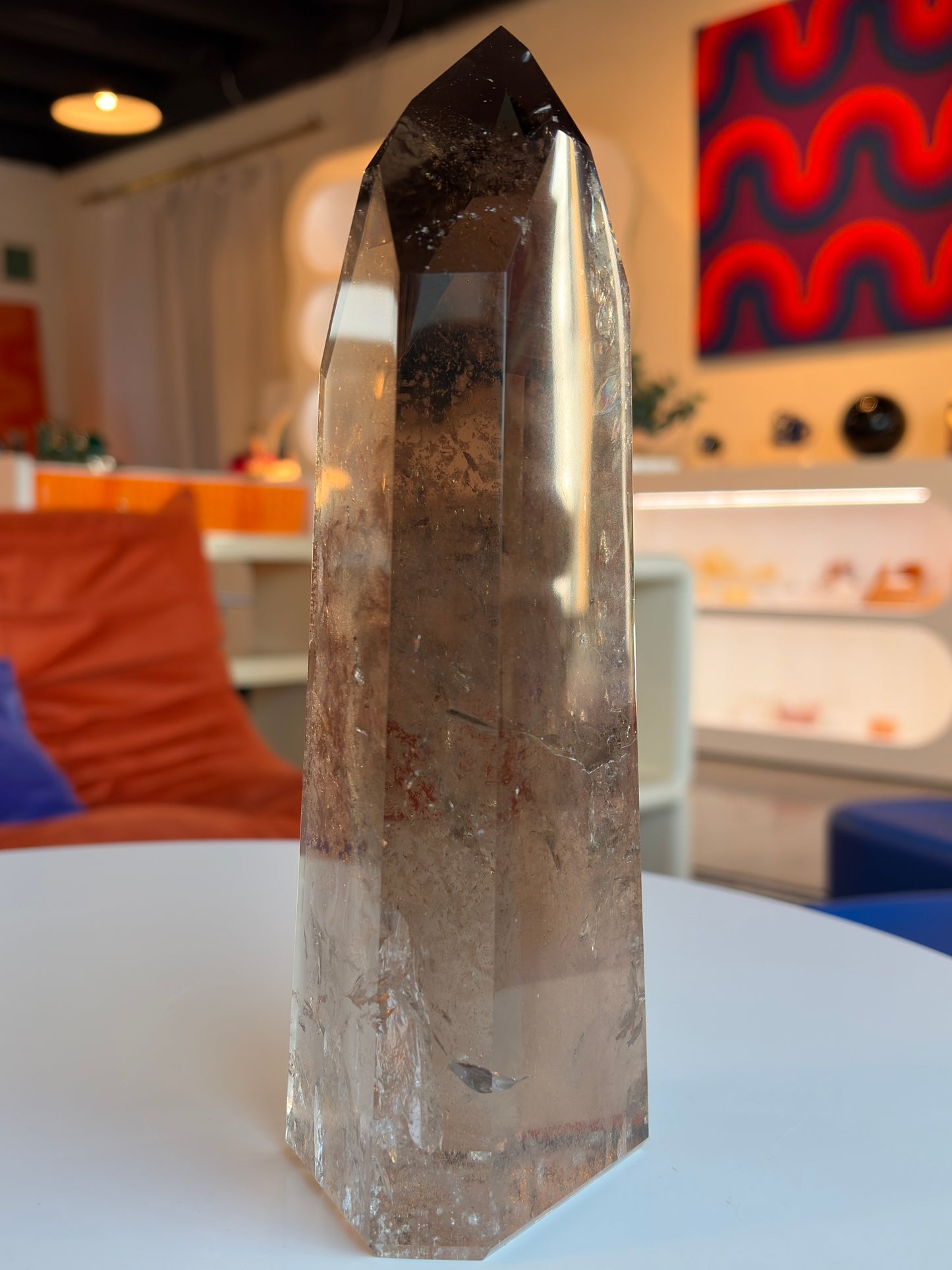 Smoky Quartz Large Tower
