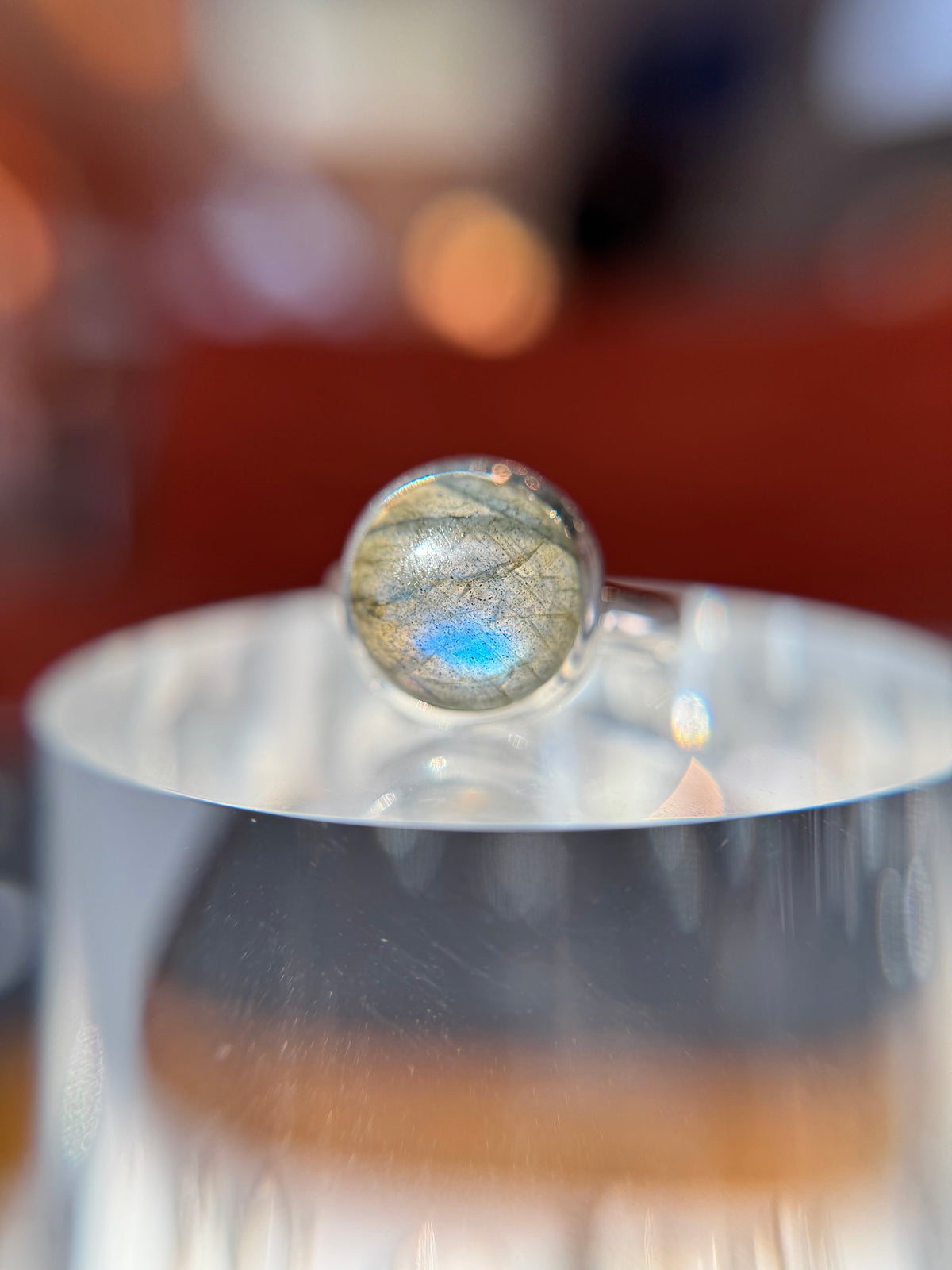 Labradorite Ring Size 7