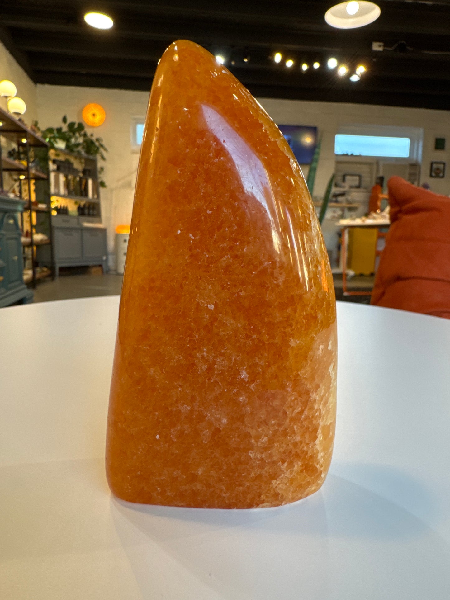 Orange Calcite Freeform #3