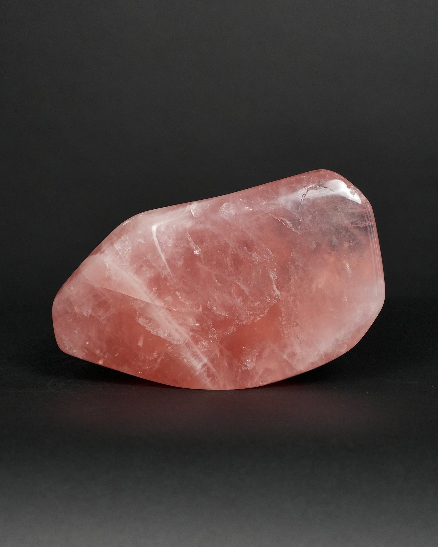 High Grade Rose Quartz Polished Freeform