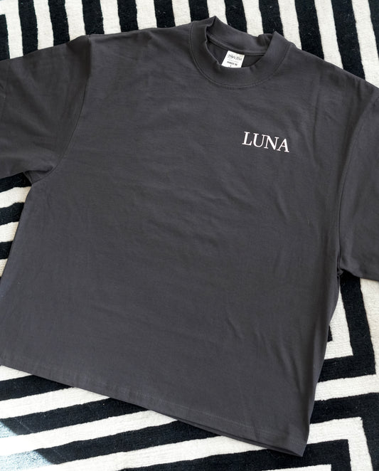 Grey Luna Logo T Shirt