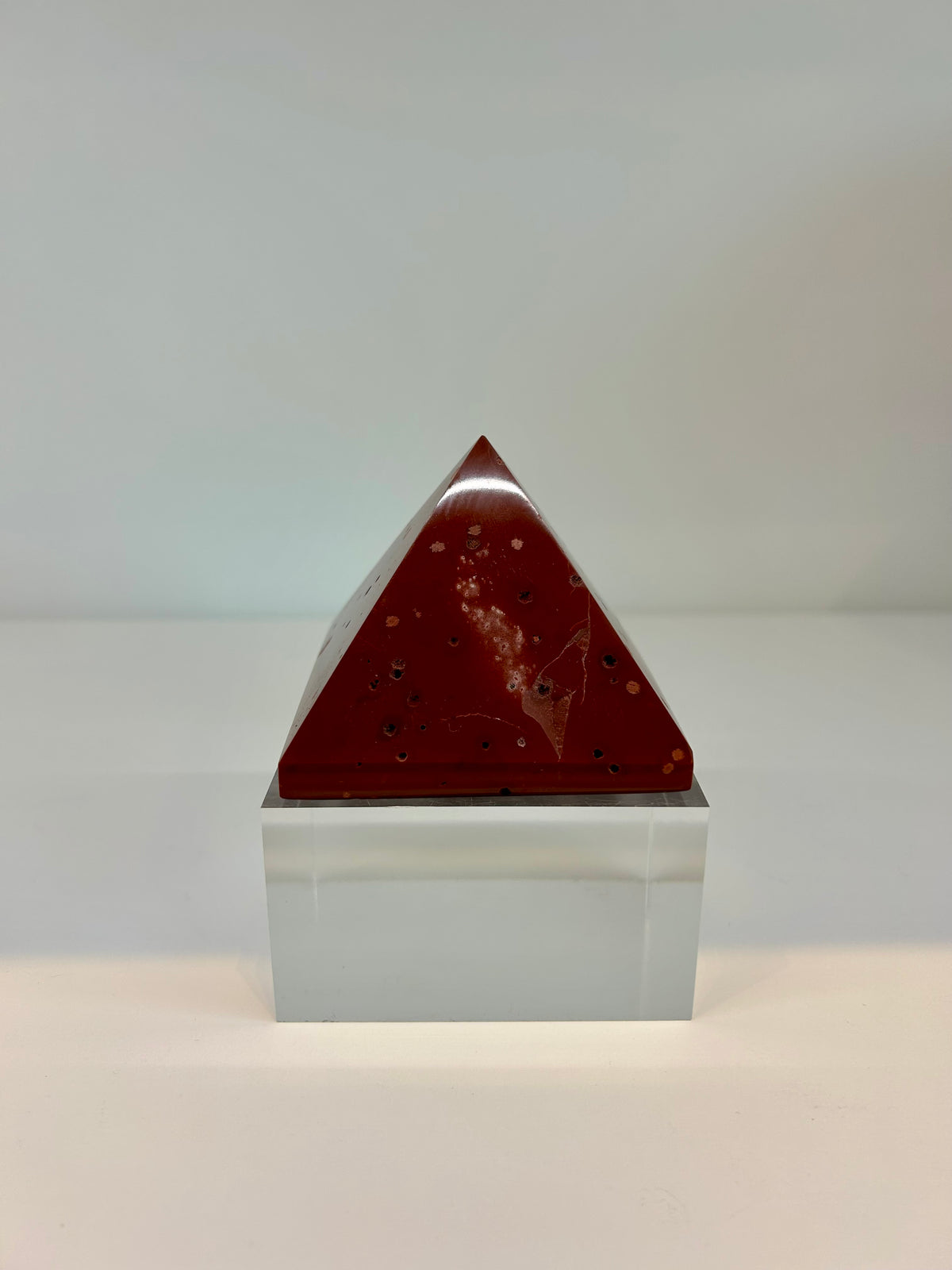 Brazilian Red Jasper Pyramid -RJP 1