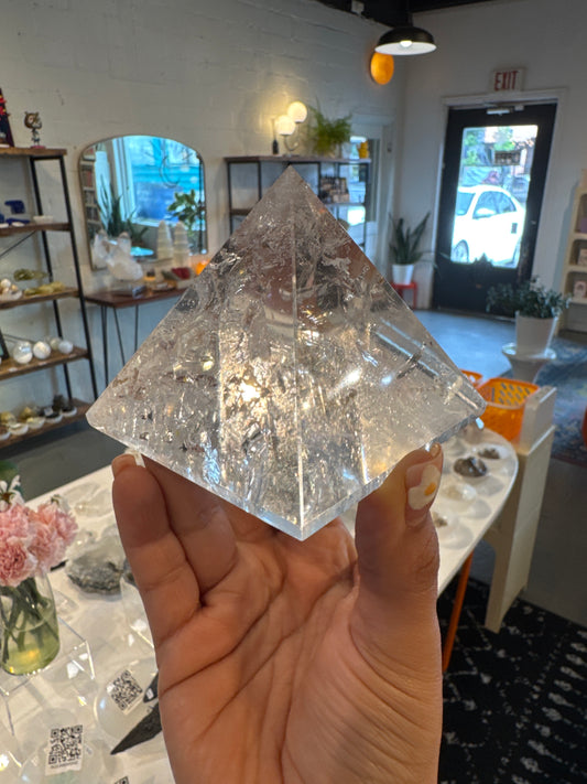Clear Quartz Pyramid