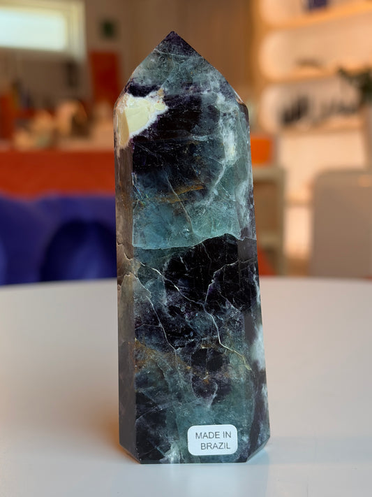 Rainbow Fluorite Tower RF-5