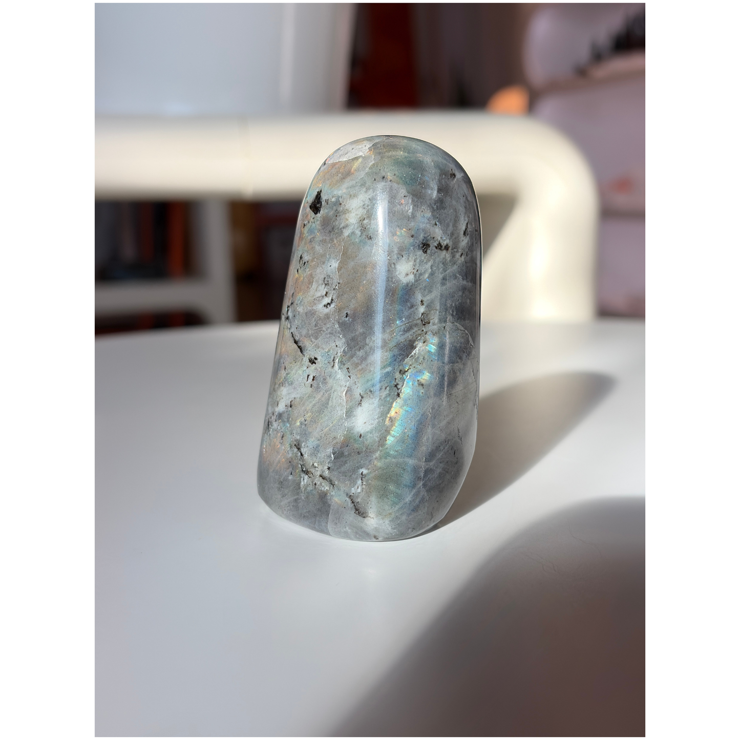 RARE Labradorite & Moonstone Fusion Freeform