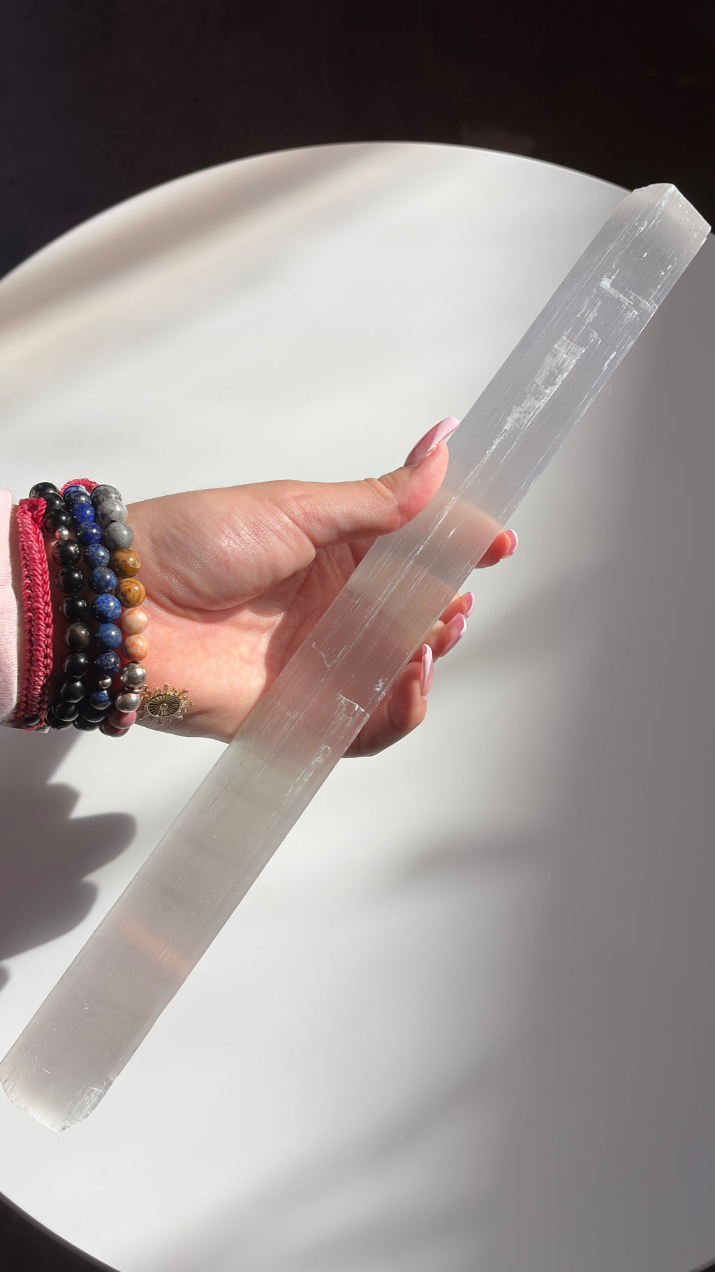 Large Selenite Logs