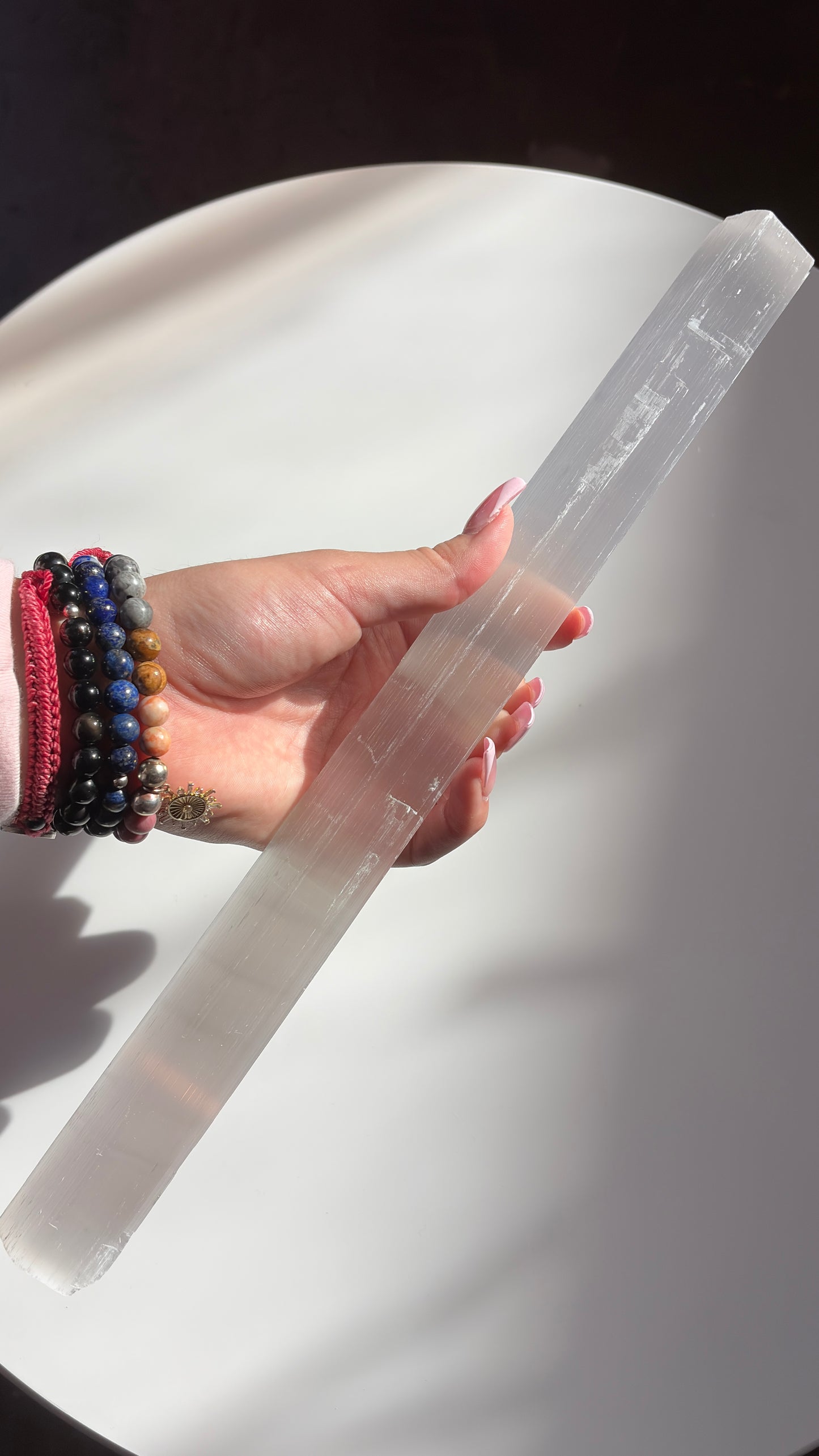 Large Selenite Logs