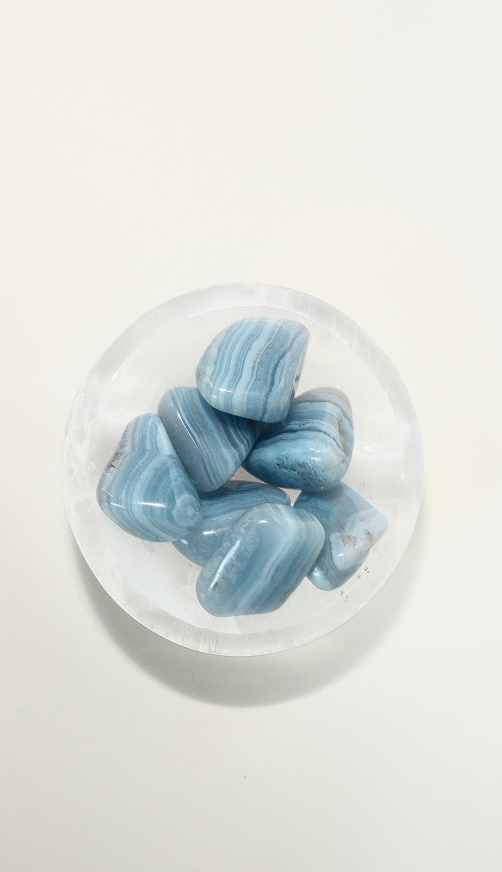 Blue Lace Agate Tumble Large