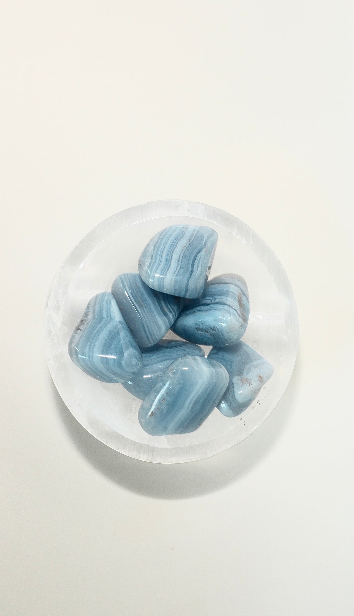 Blue Lace Agate Tumble Large