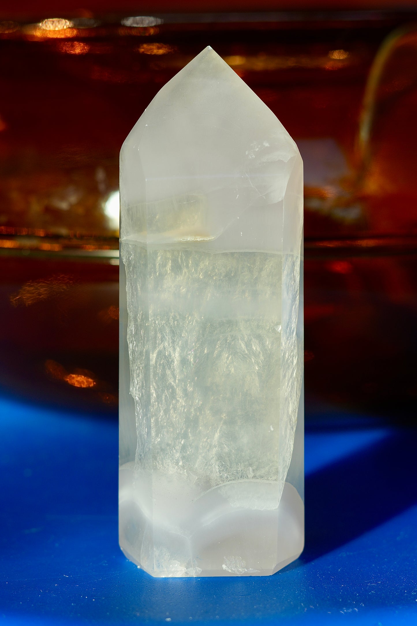 Lavender Rainbow Fluorite Tower