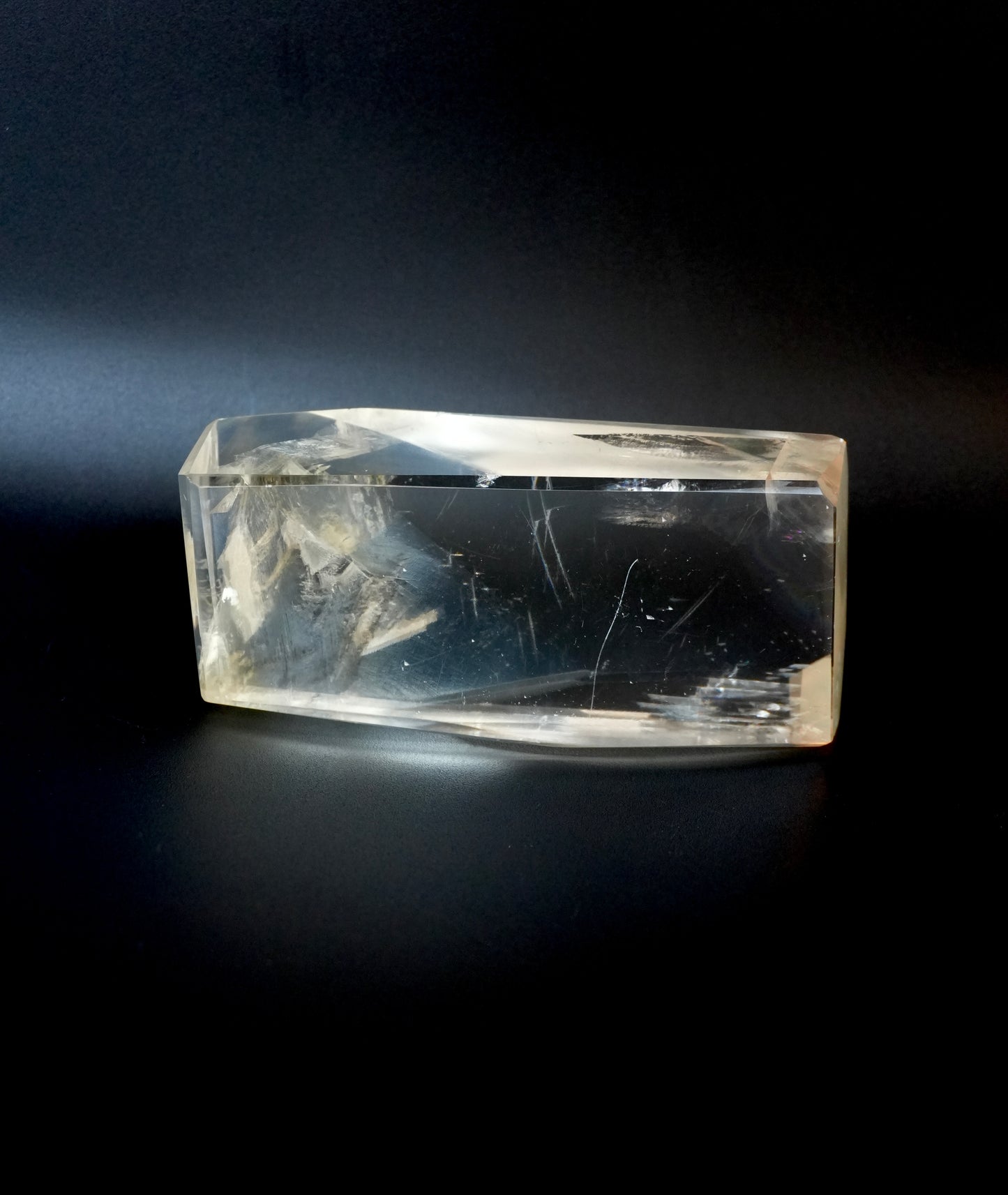 AAA Grade Optical Calcite Polished Freeform