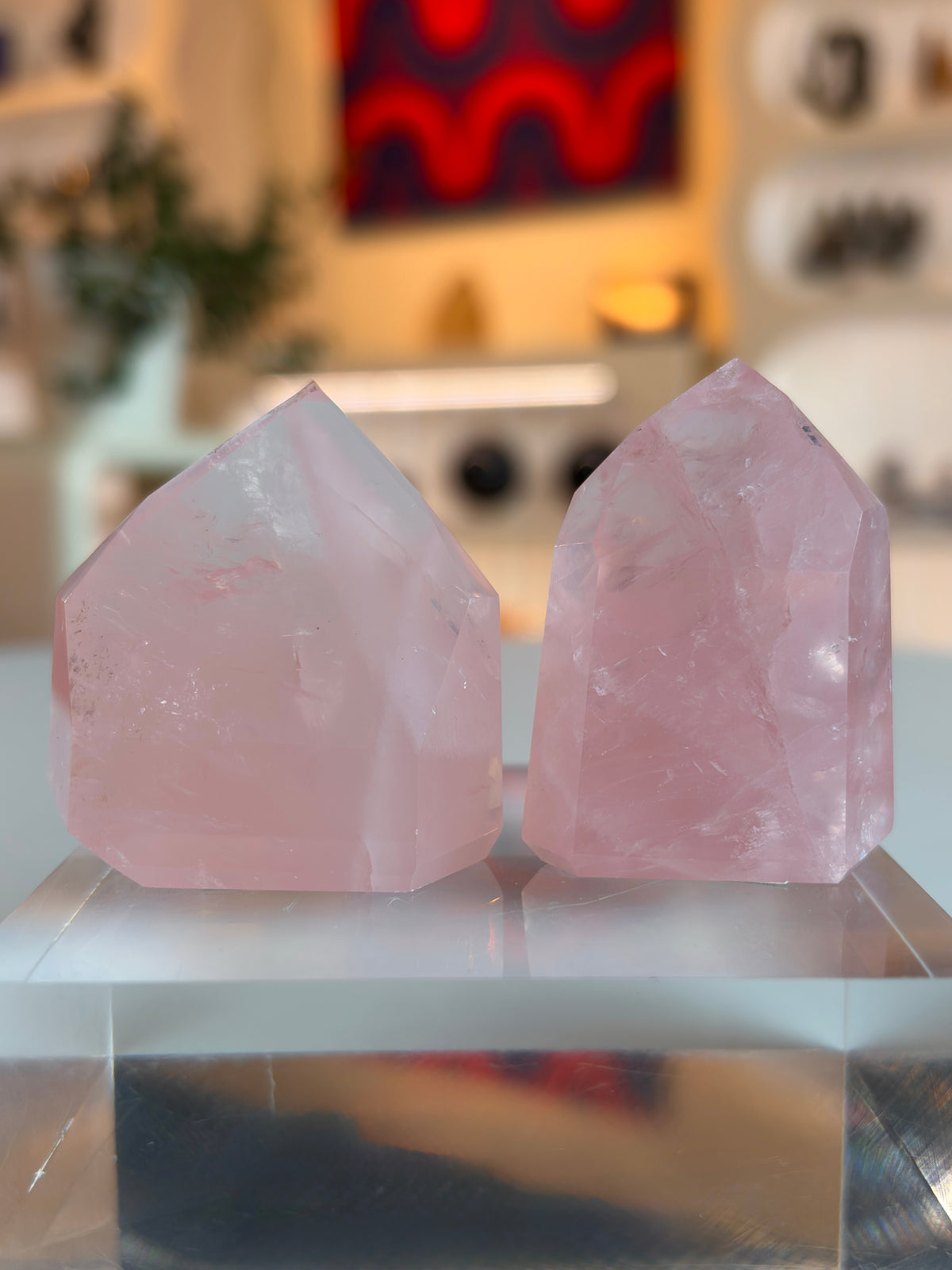 Mini Rose Quartz Tower - MRT 1