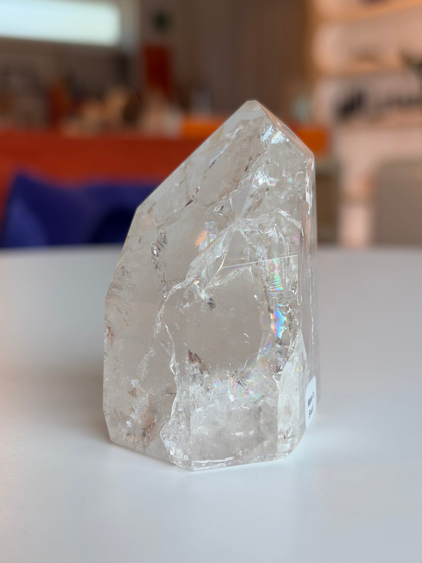 Brazilian Crackle Quartz Tower CQ04