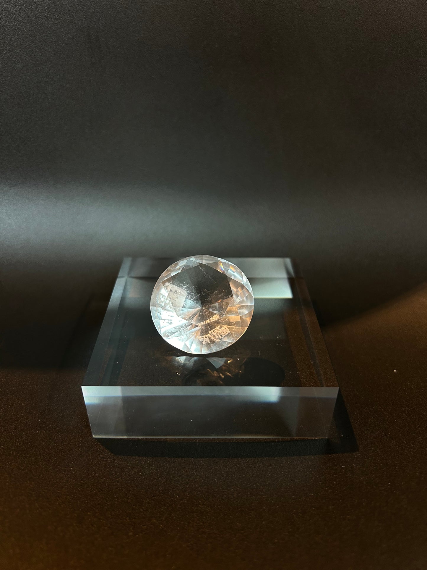 Diamond Cut Clear Quartz: DQ3