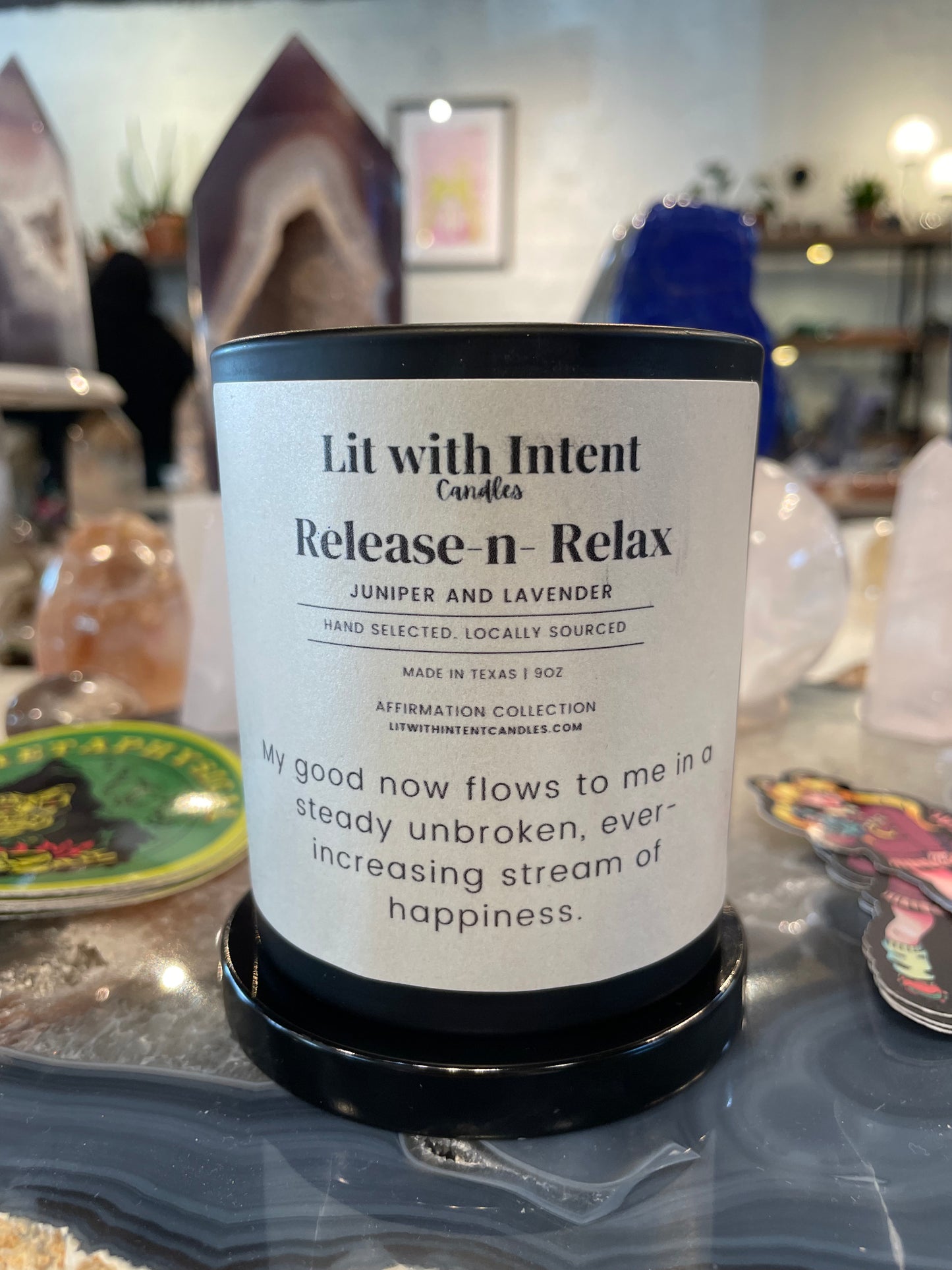 Release n Relax Intention Candle