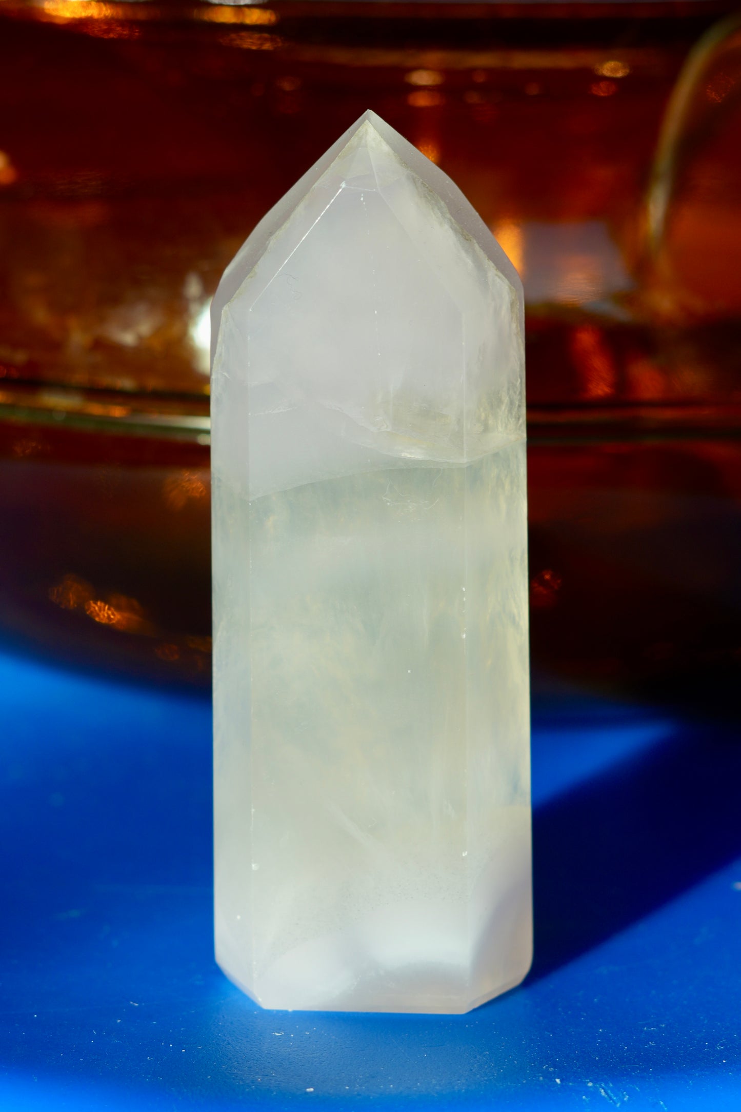 Lavender Rainbow Fluorite Tower