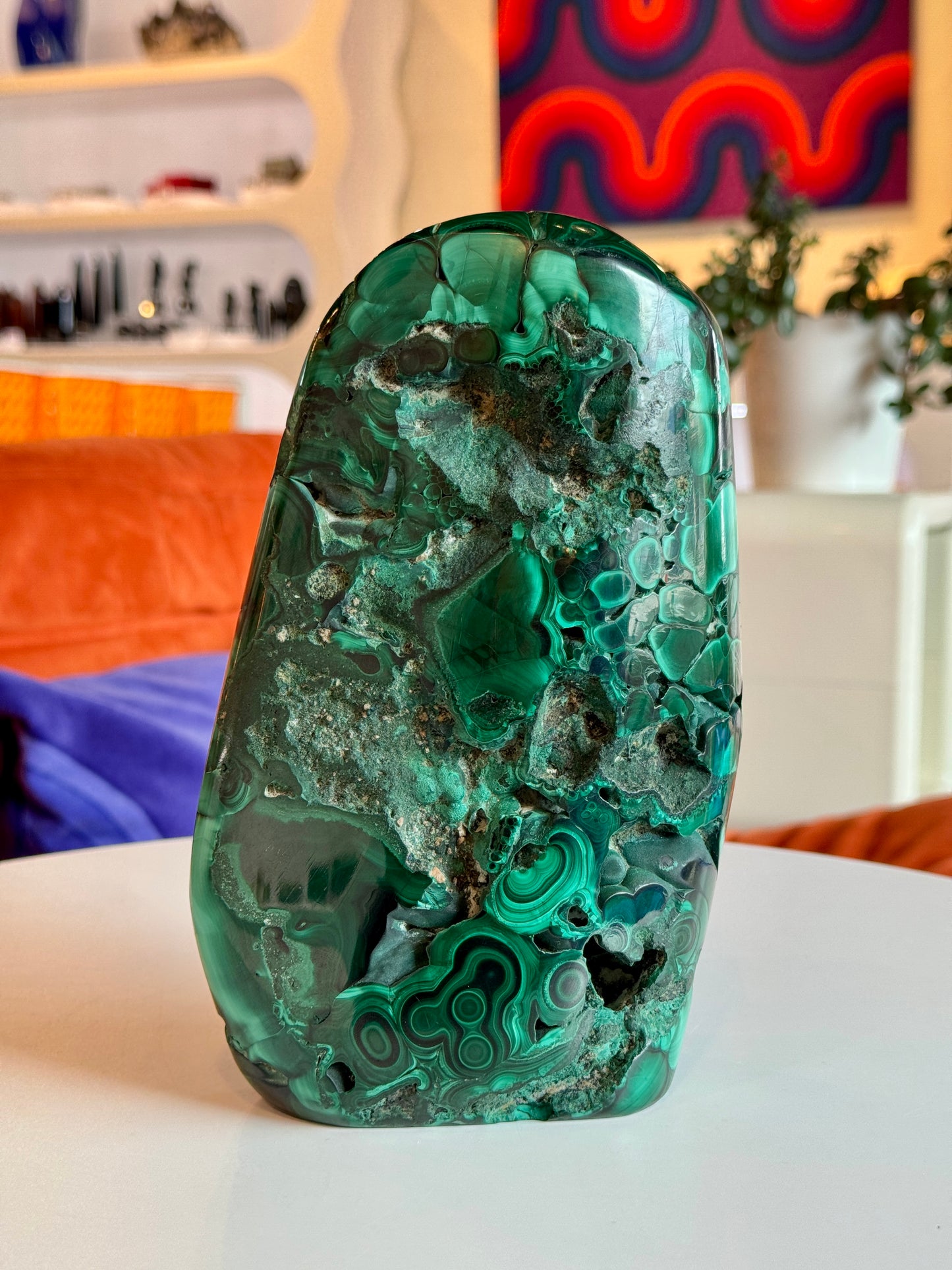Large Malachite Freeform
