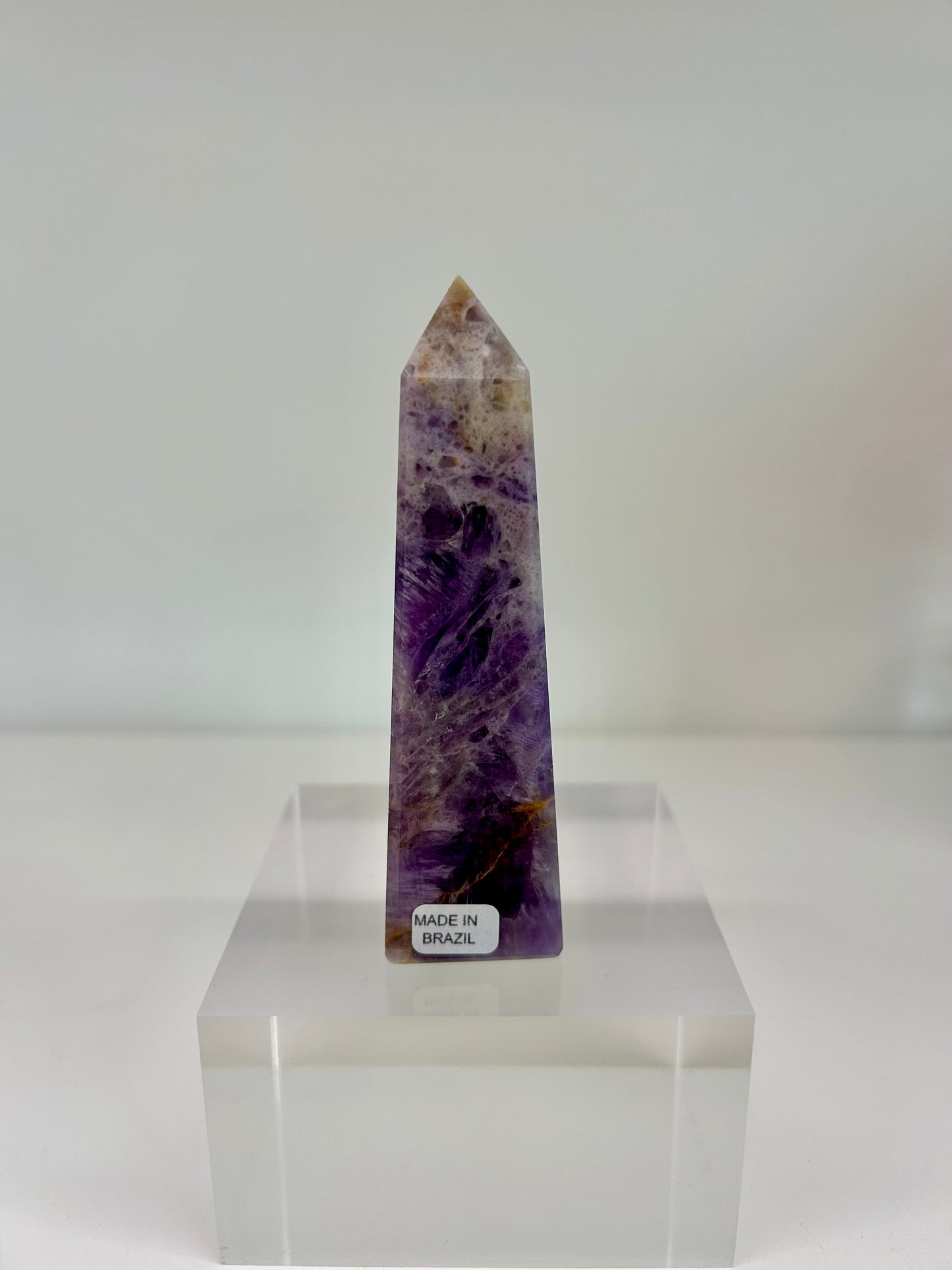 Brazilian Chevron Amethyst Tower- CAT2