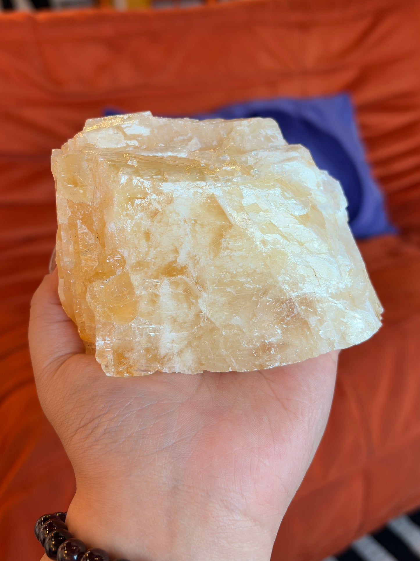 Rough Yellow Calcite Freeform